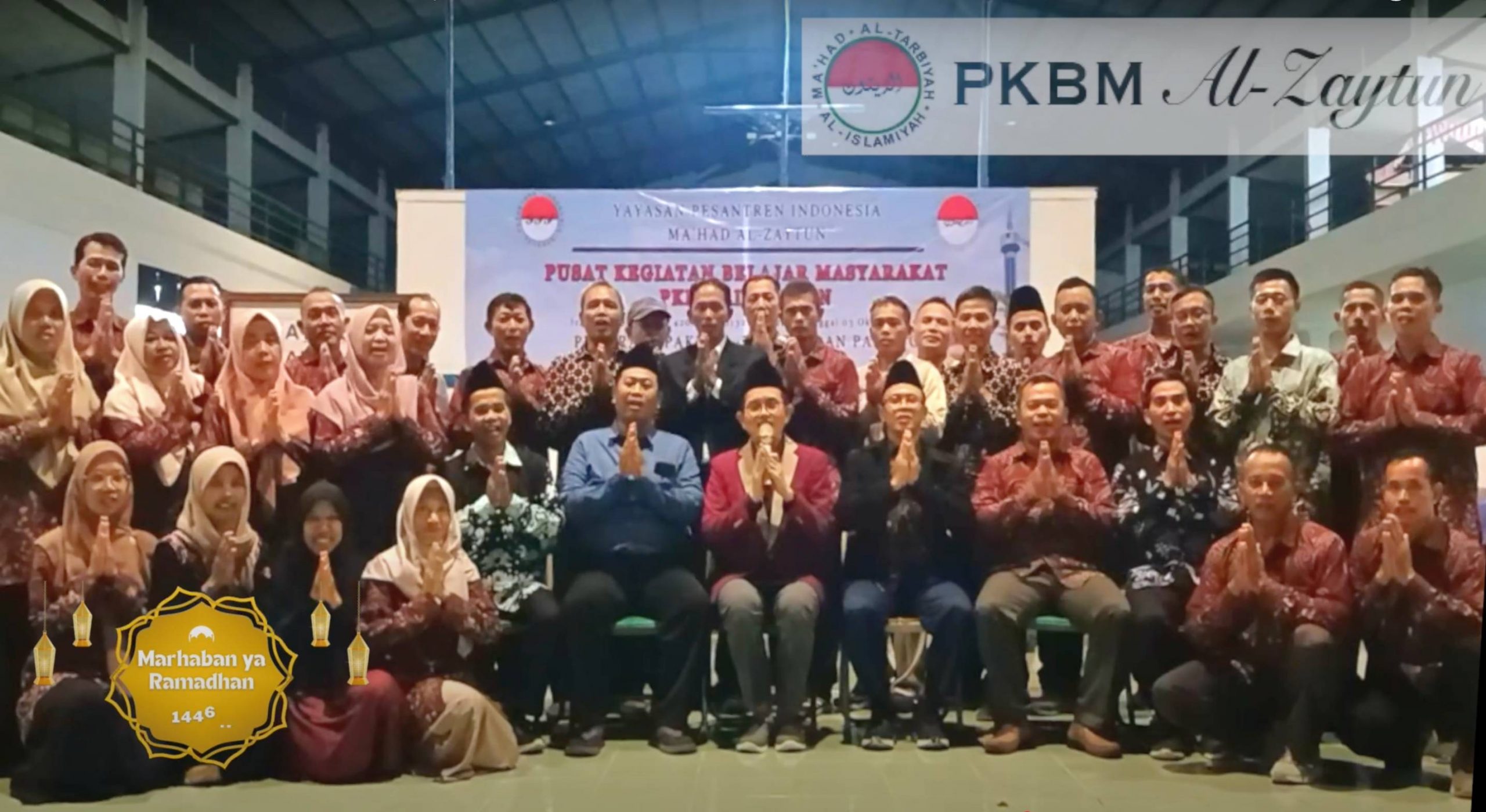 Keluarga Besar Tutor PKBM Al Zaytun mengucapkan Selamat Idul Fitri 1446 H
