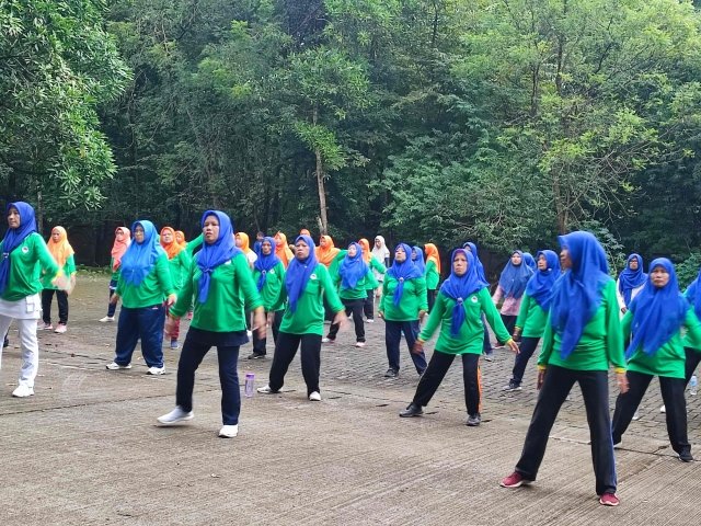 PKBM Al-Zaytun Berperan Aktif Mewujudkan Masyarakat Sehat: Olahraga sebagai Wujud Syukur