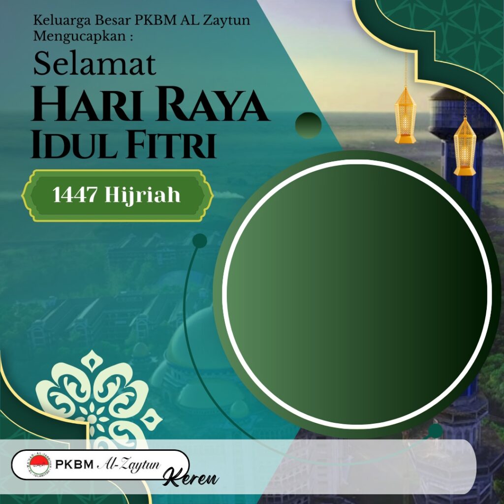 Keluarga besar PKBM Al Zaytun mengucapkan selamat Hari Raya Idul Fitri 1447 H
