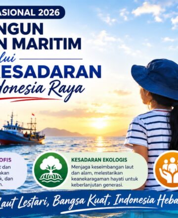 Hari Kelautan Nasional 2026: Membangun Kesadaran Maritim melalui Trilogi Kesadaran Menuju Indonesia Raya