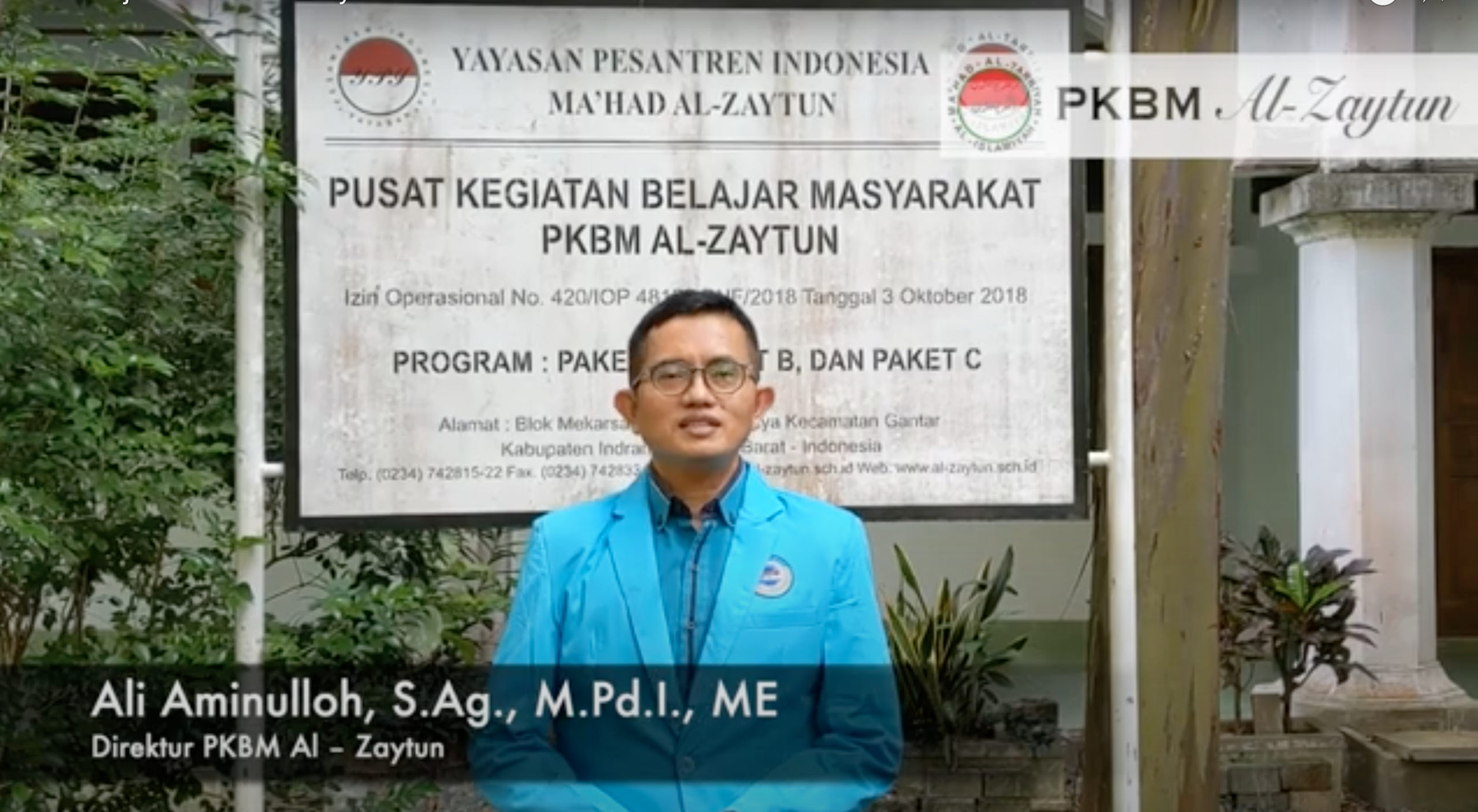 Mari belajar di PKBM Al Zaytun.