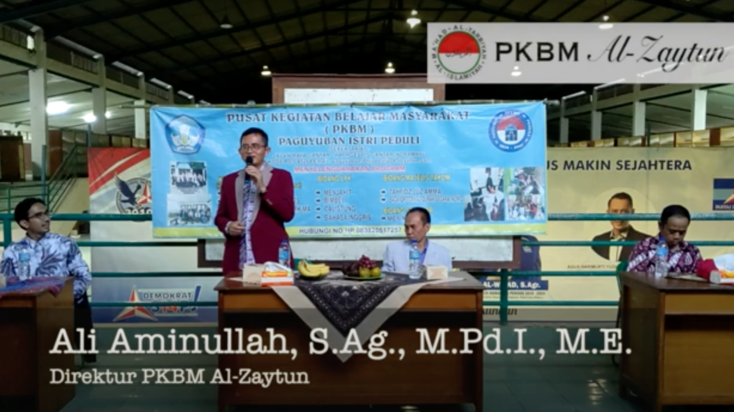 Pembukaan pembelajaran PKBM Al Zaytun tahun ajaran 2023-2024