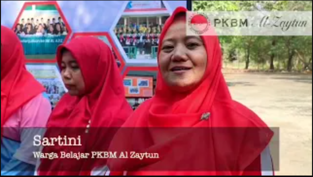 Kesan dan pesan warga belajar PKBM Al Zaytun paket A