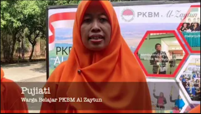 Kesan dan pesan warga belajar PKBM Al Zaytun paket C