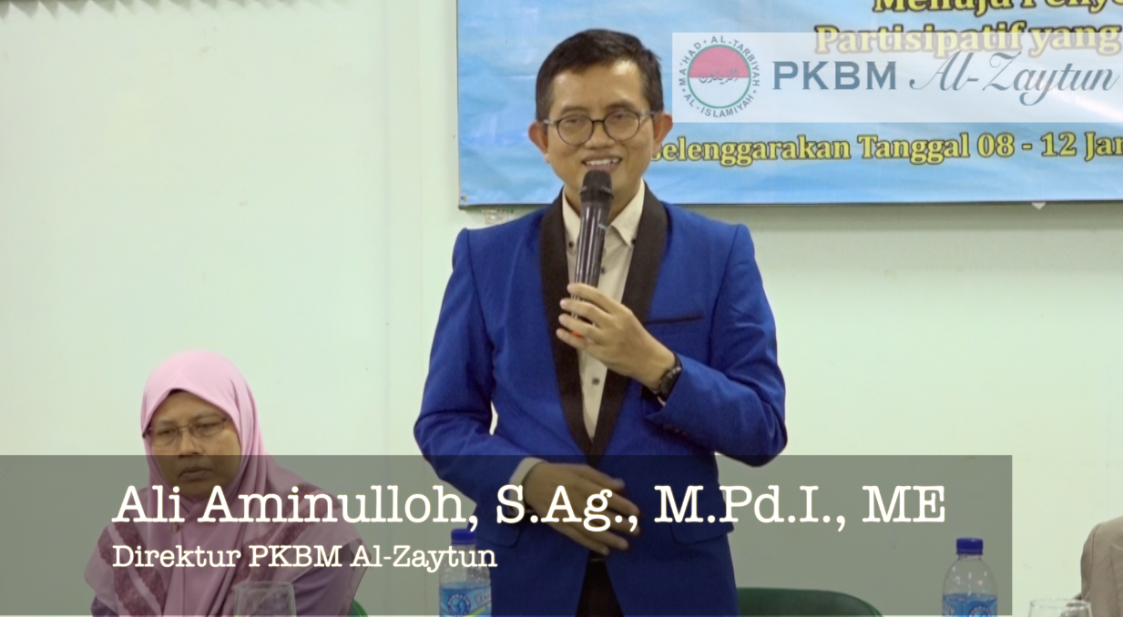 Pembekalan Direktur PKBM saat Upgrading Tutor PKBM Al Zaytun