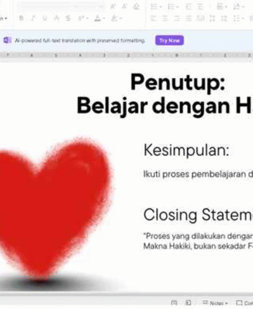 Al Zaytun Community Learning Center (PKBM) National Webinar: Cultivating Awareness, Fostering Humanity